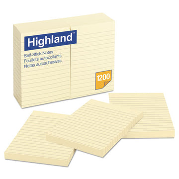 Highland™ Self-stick Pop-up Notes, 3 X 3, Assorted Pastel, 100-sheet, 12-pack freeshipping - TVN Wholesale
